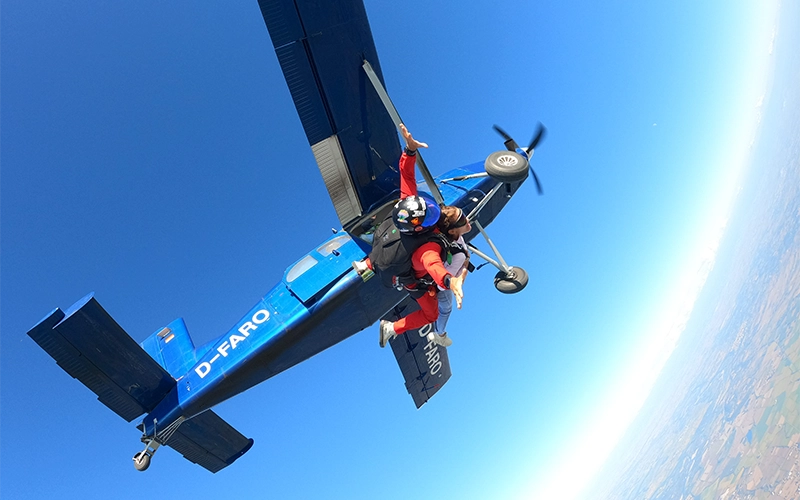 Lancio dall'aereo